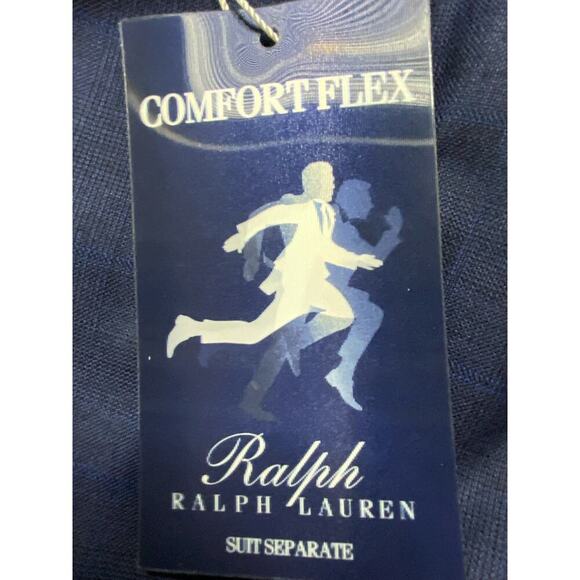 Ralph Lauren Suit Pants Men 52x52 Flat Front Wool Casual Business Officewear NWT - Picture 11 of 13